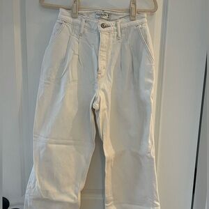 Abercrombie white jeans
